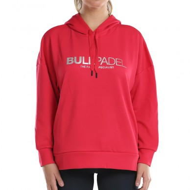 Sudadera Bullpadel Ubate frambuesa