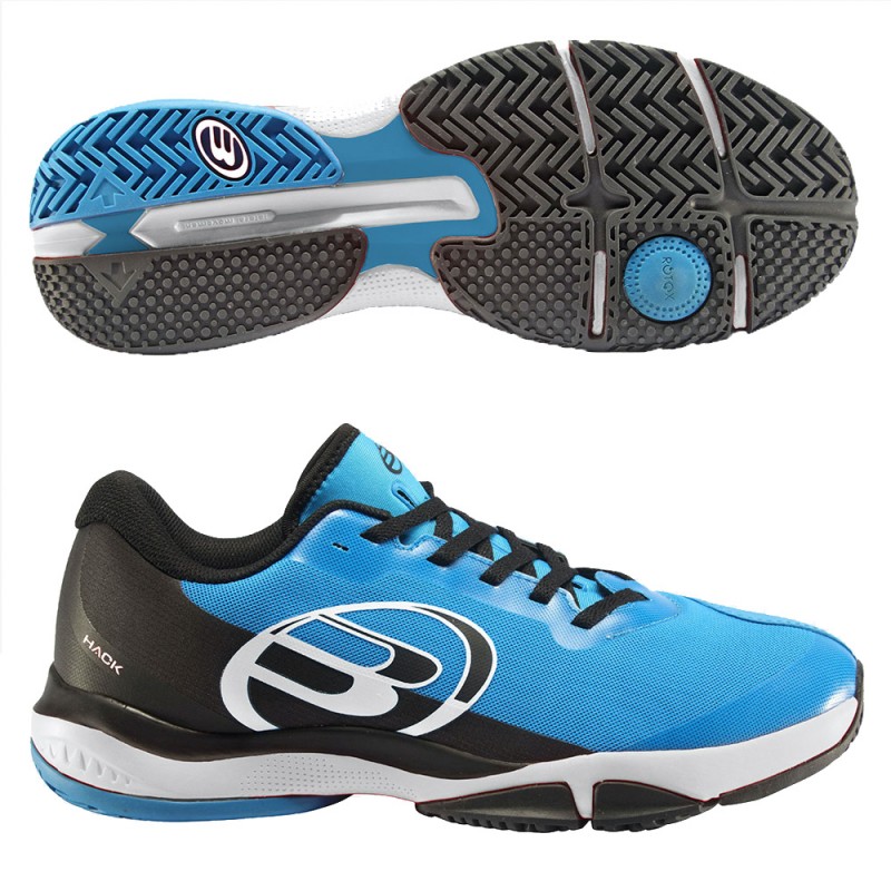 Zapatillas Bullpadel Hack Hybrid Fly 23V azul real