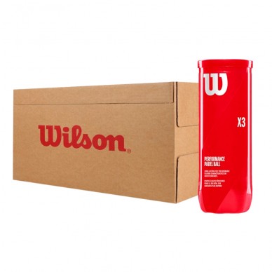 Cajón Pelotas Wilson Performance Padel 24 x 3