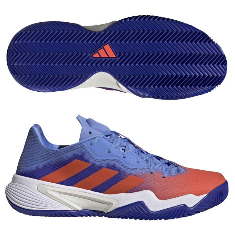 Zapatillas Adidas Barricade M Clay lucid blue solar red blue 2023 Zona de