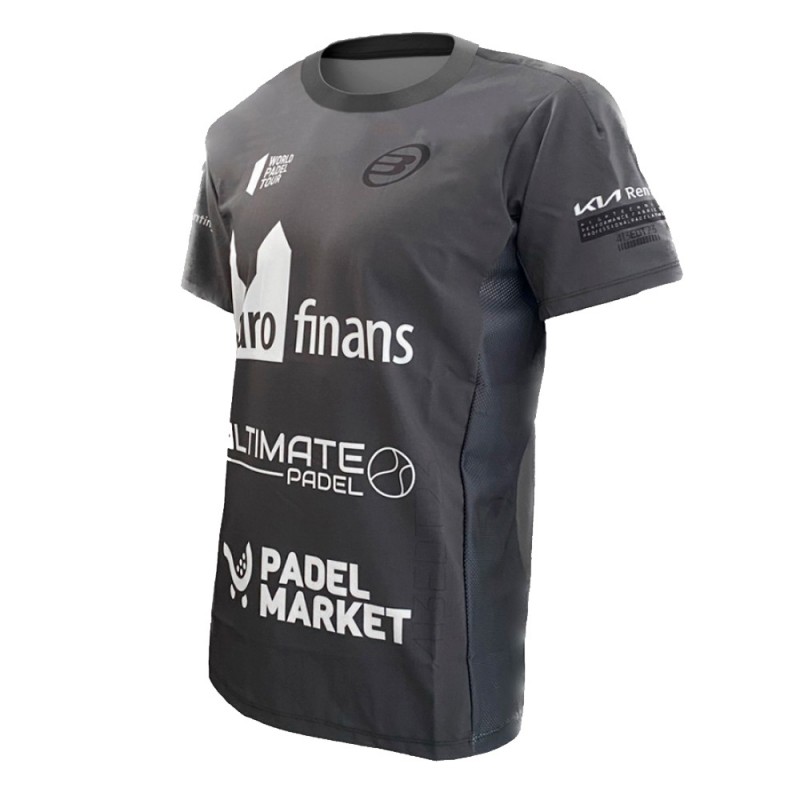 Camiseta Bullpadel Odeon Martin Di Nenno negra Camiseta Bullpadel Odeon Martin Di Nenno negra