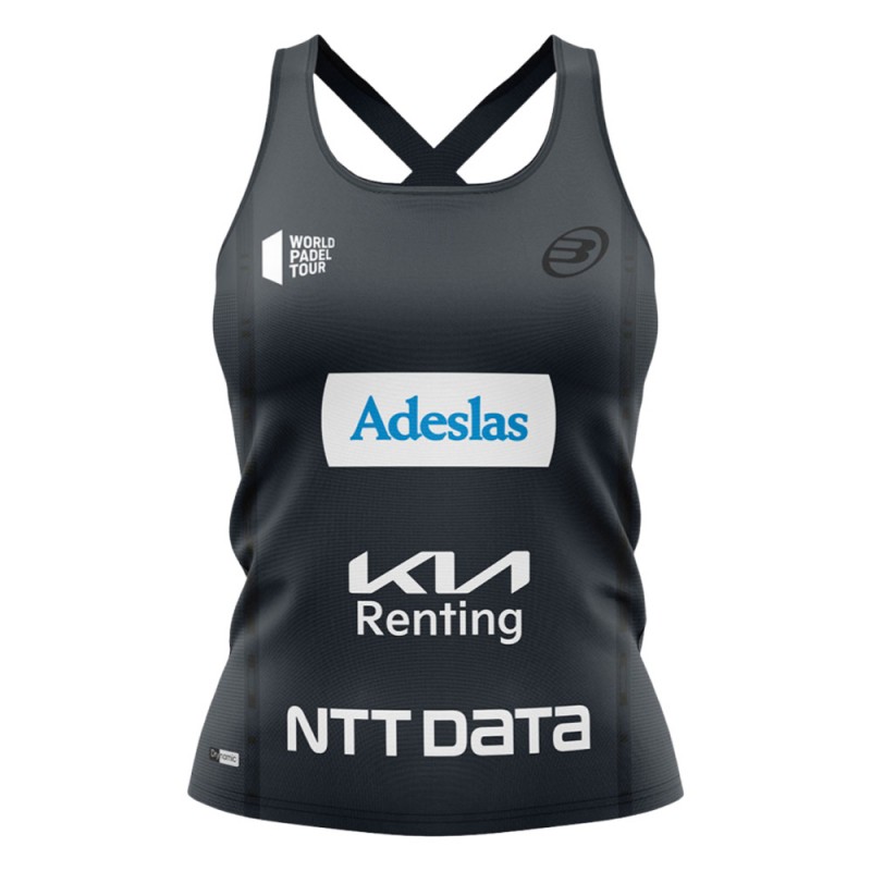 Camiseta Bullpadel Orlas Alejandra Salazar negro Camiseta Bullpadel Orlas Alejandra Salazar negro
