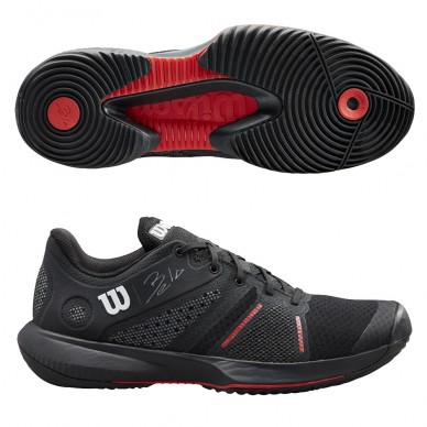 Zapatillas Wilson Bela Pro black ebony poppy red 2023