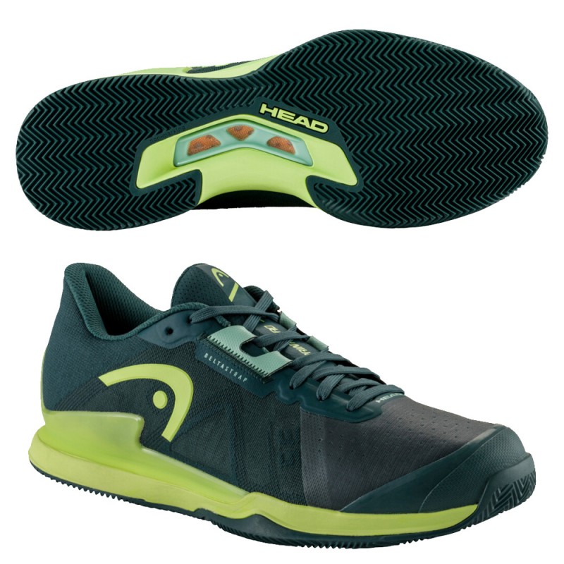 Zapatillas Head Sprint Pro 3.5 Clay forest green 2023