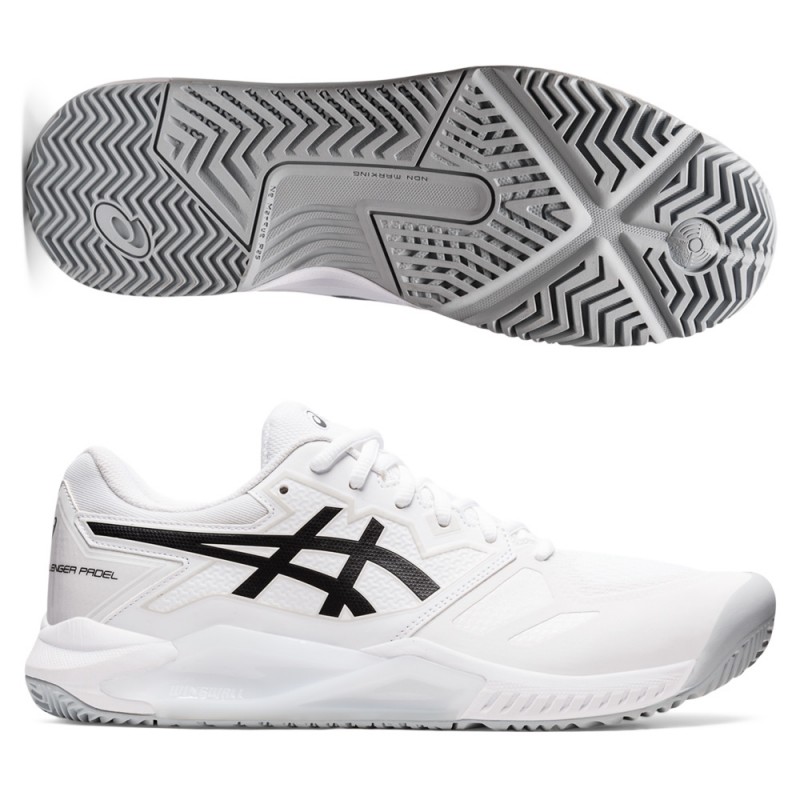 Asics Gel Challenger 13 Padel white black Asics Gel Challenger 13 Padel white black