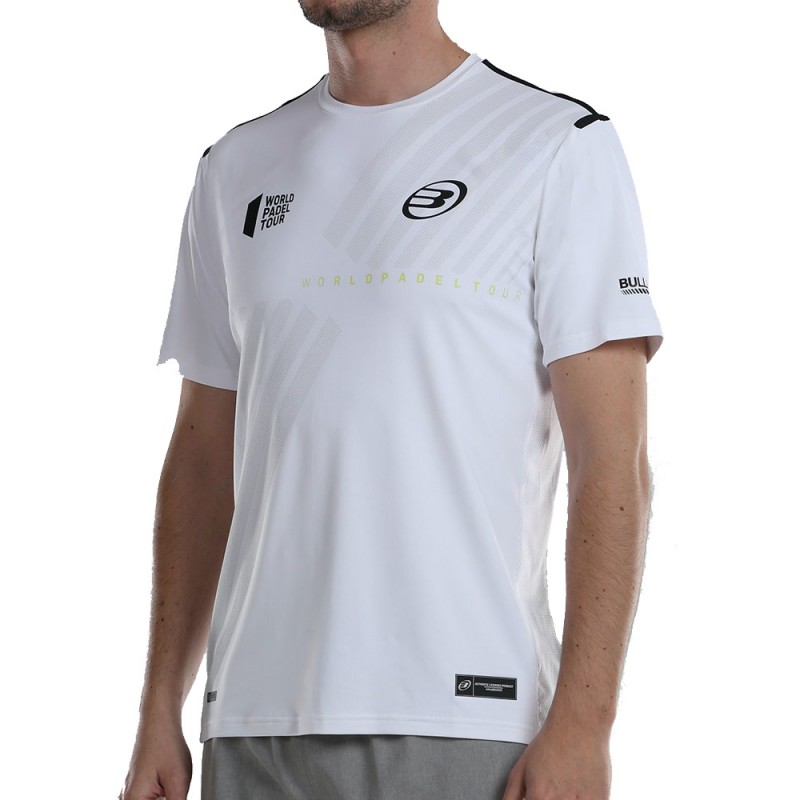 Camiseta Bullpadel Logro blanco Camiseta Bullpadel Logro blanco