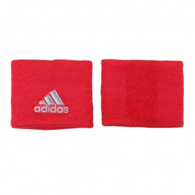 Muñequeras Adidas Wristband S roja