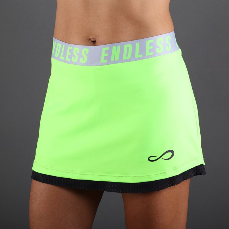 Falda Endless Iconic verde fluor Falda Endless Iconic verde fluor