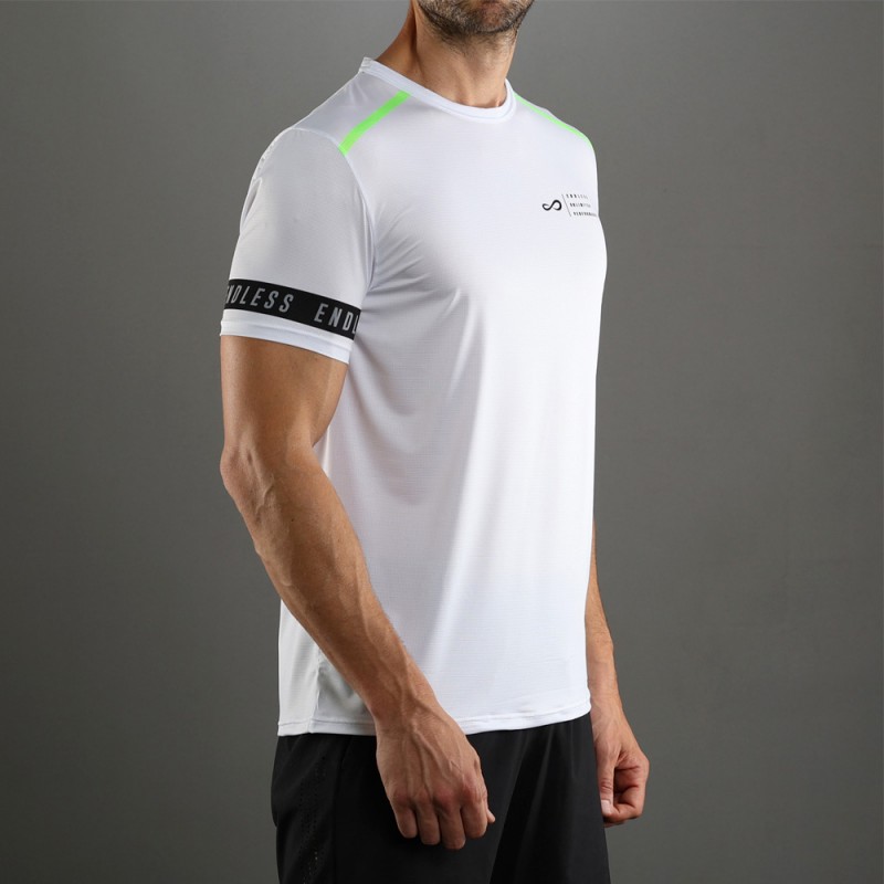 Camiseta Endless Ace Izzy blanca verde Camiseta Endless Ace Izzy blanca verde