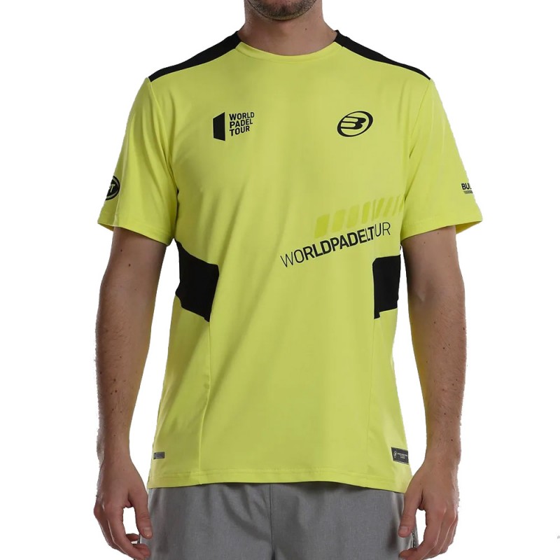 experimental Supresión Engreído Camiseta Bullpadel Lugre limon - Zona de Padel