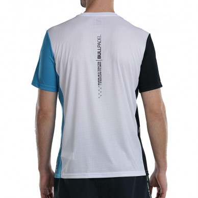 Camiseta Bullpadel Aereo blanca