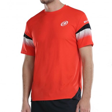 Camiseta Bullpadel Aguzo cereza