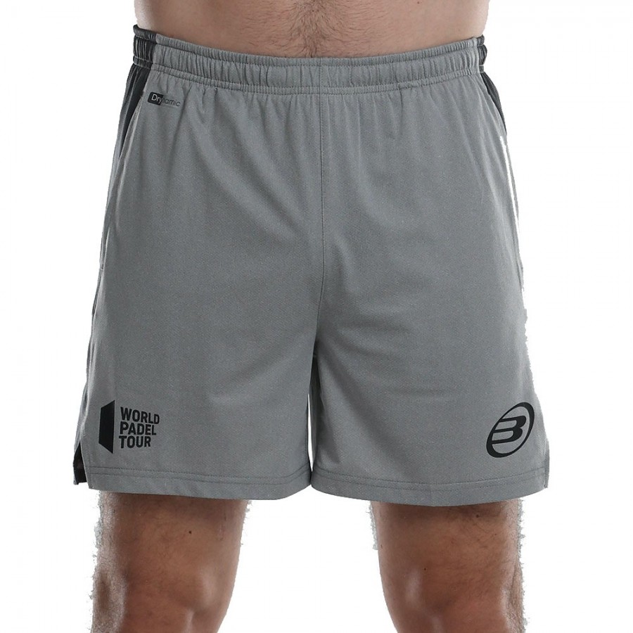 Bullpadel Neme Pantalones de Padel Hombre - Gris Medio Vigore