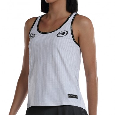 Camiseta Bullpadel Lugar blanca