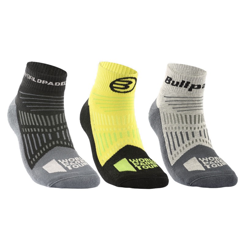 Calcetines Bullpadel BP-WPT2301 pack 3 colores Calcetines Bullpadel BP-WPT2301 pack 3 colores
