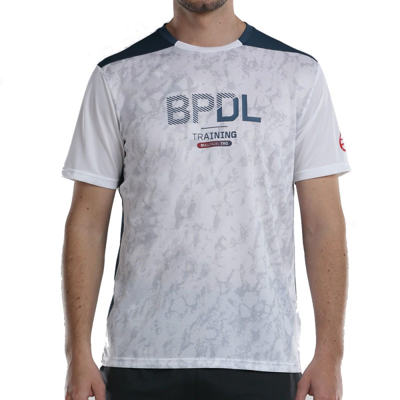 Camiseta Bullpadel Drope blanco