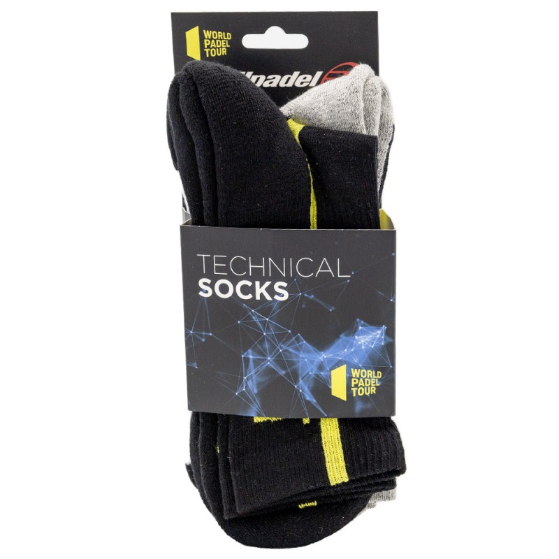 Calcetines Bullpadel BP-WPT2302 Pack 3 colores Calcetines Bullpadel BP-WPT2302 Pack 3 colores