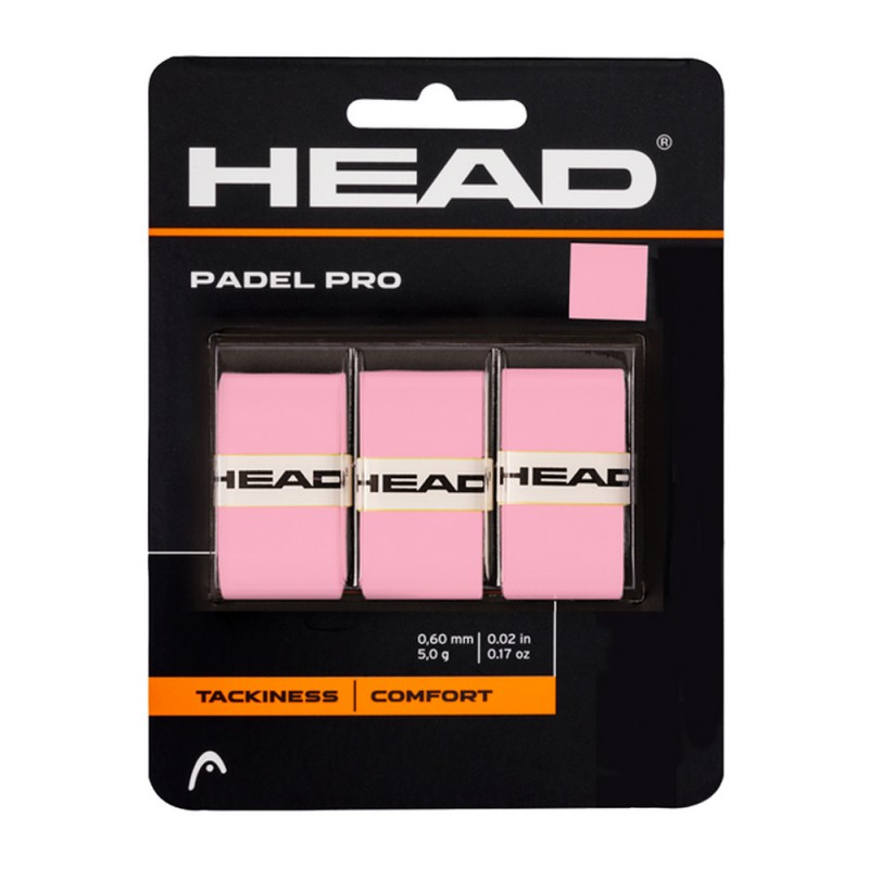 Overgrip Head Padel Pro 3 Pack rosa Overgrip Head Padel Pro 3 Pack rosa