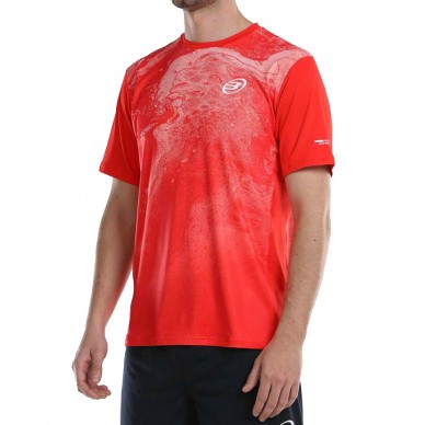 Camiseta Bullpadel Nuco cereza