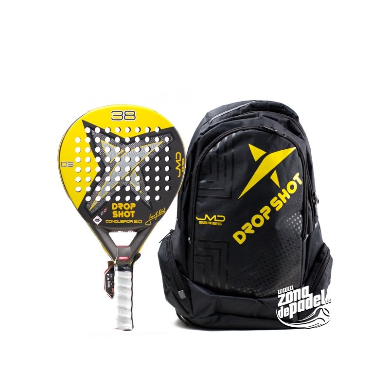 Pack Drop Shot Conqueror 2.0 + Mochila JMD