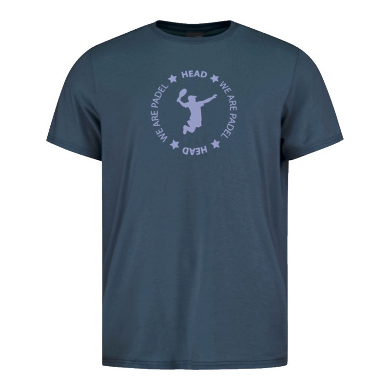 Camiseta Head We Are Padel navy blue Camiseta Head We Are Padel navy blue