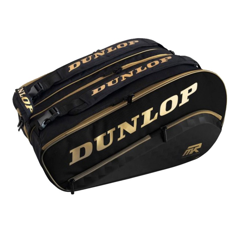 Paletero Dunlop Elite Thermo Negro Dorado