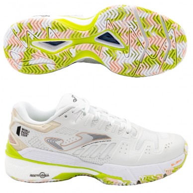 Zapatillas Joma T.SLAM LADY 2302 blanco rosa 2023