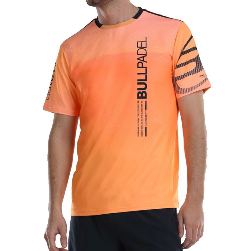 Camiseta Bullpadel Nauru naranja
