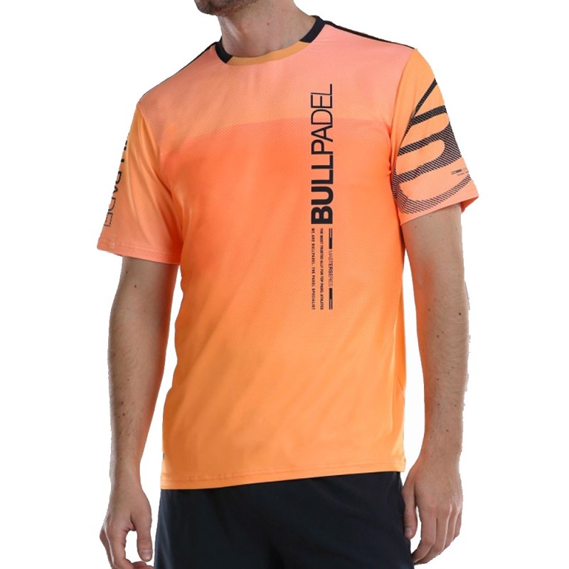 Camiseta Bullpadel Nauru naranja Camiseta Bullpadel Nauru naranja