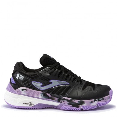 Zapatillas Joma T.SLAM LADY 2301 negra morada 2023