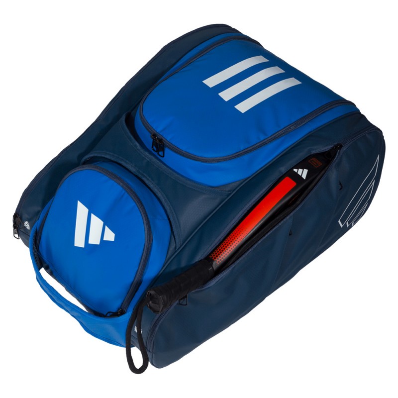 Paletero Adidas RB Multigame blanco azul 2023 Paletero Adidas RB Multigame blanco azul 2023