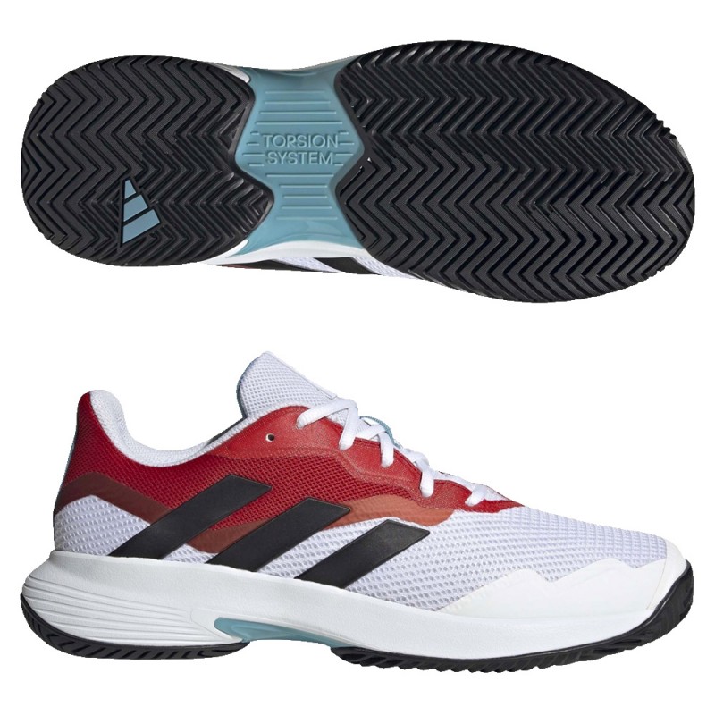 Zapatillas Adidas Courtjam Control M FTWR white core red 2023 Zapatillas Adidas Courtjam Control M FTWR white core red 2023