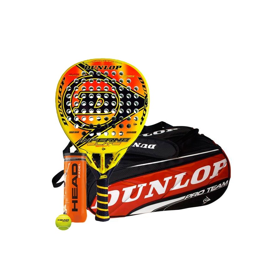 Pack Dunlop Inferno + Paletero Pro Team