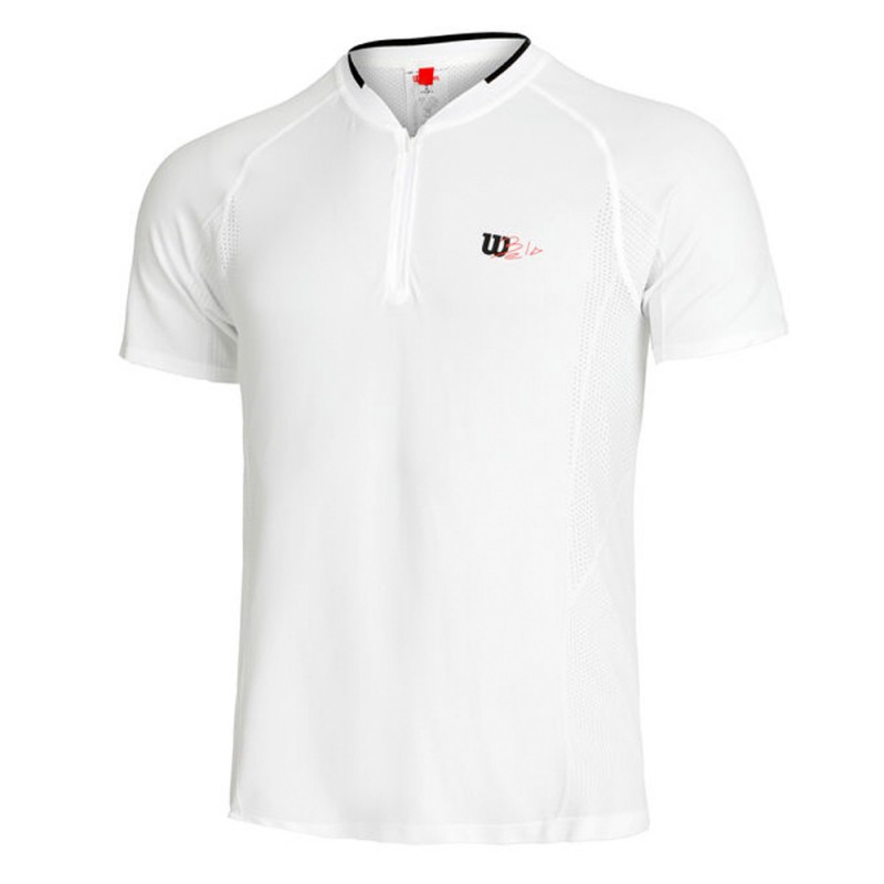 Camiseta Wilson Series Seamless Ziphnly 2.0 bright white Camiseta Wilson Series Seamless Ziphnly 2.0 bright white