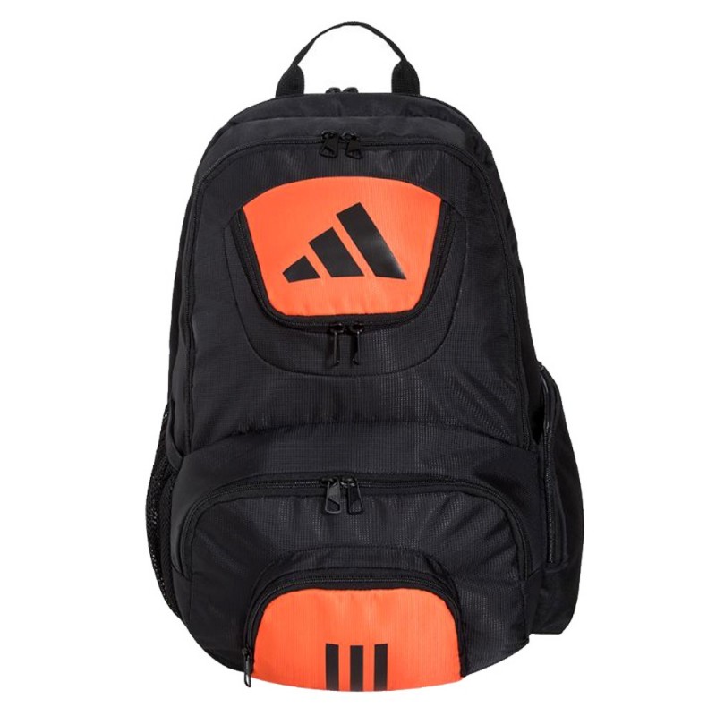 Mochila Adidas BP Protour negra naranja 2023 Mochila Adidas BP Protour negra naranja 2023