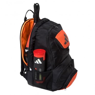 Mochila Adidas BP Protour negra naranja 2023