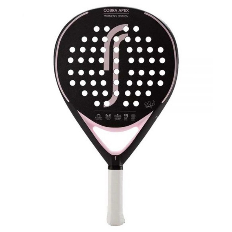 RS Padel Cobra Apex Edition negro rosa mujer 2023 RS Padel Cobra Apex Edition negro rosa mujer 2023