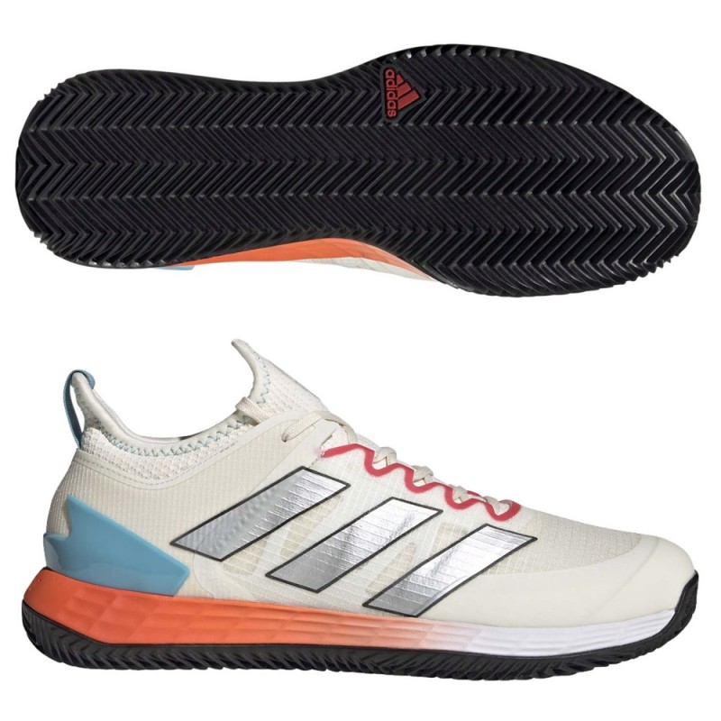 Zapatillas Adidas Adizero Ubersonic 4 M Clay white silver 2023 Zapatillas Adidas Adizero Ubersonic 4 M Clay white silver 2023