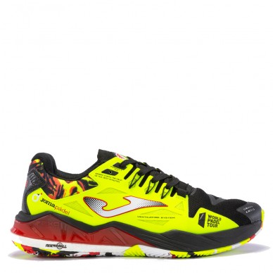 Zapatillas Joma T.SPIN 2309 negro amarillo fluor 2023