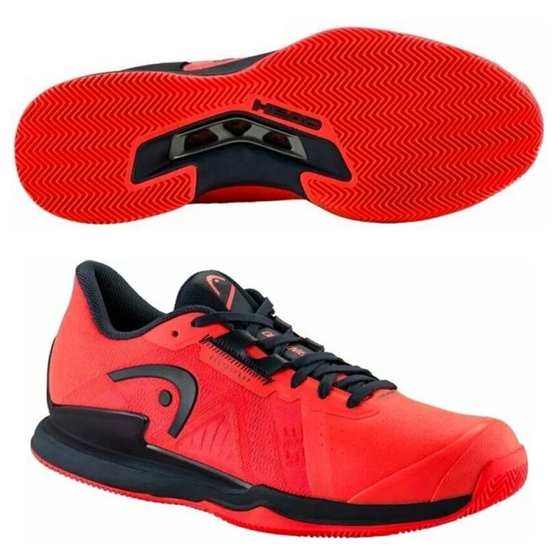 Zapatillas Head Sprint Pro 3.5 Clay fiery coral 2023