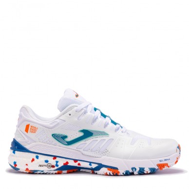 Zapatillas Joma Slam Men 2332 blanco petroleo 2023