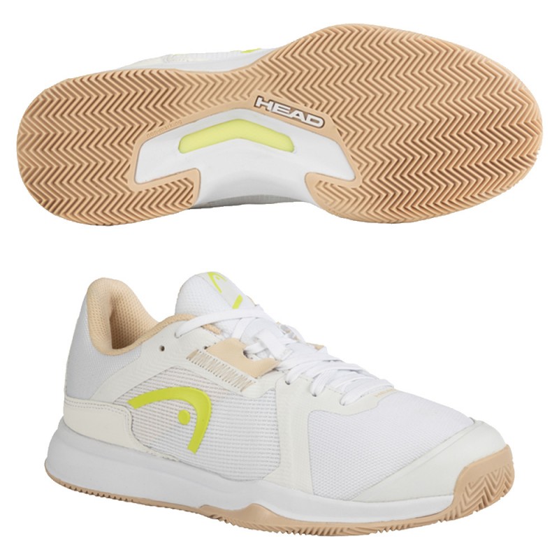 Zapatillas Head Sprint Team 3.5 Clay white lime 2023