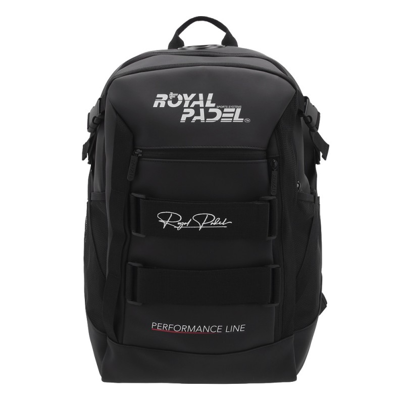 Mochila Royal Padel Deportiva Pro negra roja 2023