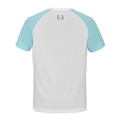Camiseta Babolat Crew Neck Tee Lebron white light blue