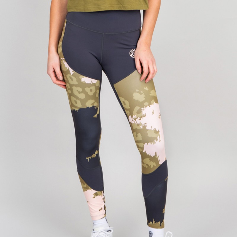 Mallas Bidi Badu Pure Wild Printed Tight olive dark grey