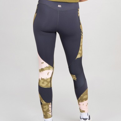 Mallas Bidi Badu Pure Wild Printed Tight olive dark grey