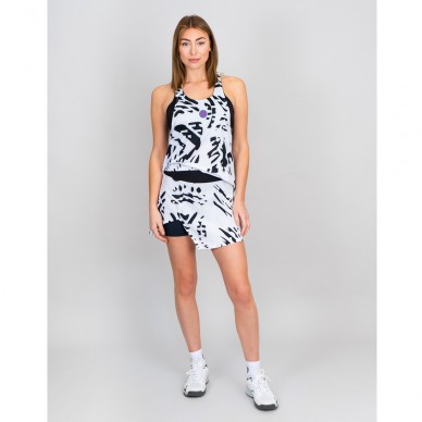 Falda Bidi Badu Melbourne Printed Cut Out white black