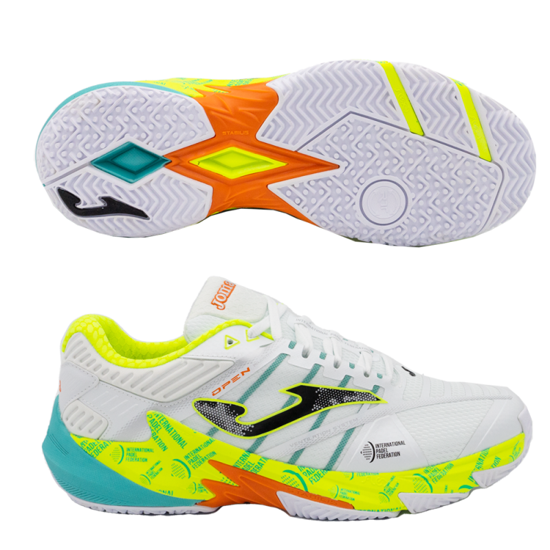 Zapatillas Joma T.OPEN 2372 blanco lima 2023 Zapatillas Joma T.OPEN 2372 blanco lima 2023