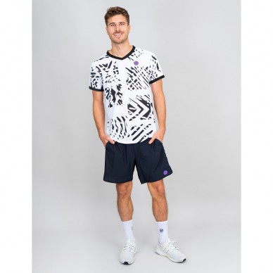 Camiseta Bidi Badu Melbourne V-Neck Tee blanca negra