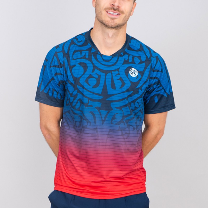 Camiseta Bidi Badu Colortwist Tee azul marino rojo Camiseta Bidi Badu Colortwist Tee azul marino rojo